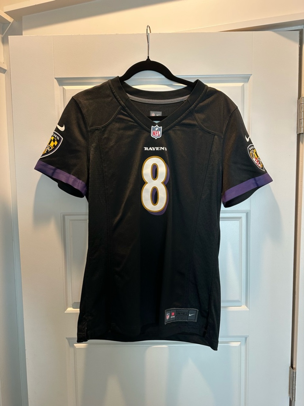 Nike Black Baltimore Ravens Lamar Jackson Football Jersey